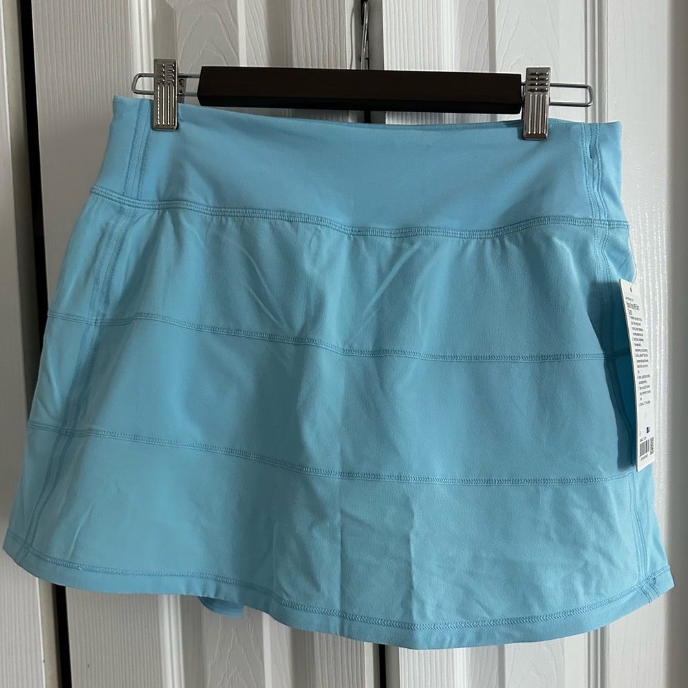NWT lululemon pace rival MR skirt *long, size 6